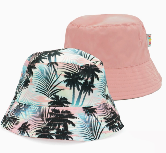 Juice Box Reversible UV Protected Bucket Hat Boys or Girls