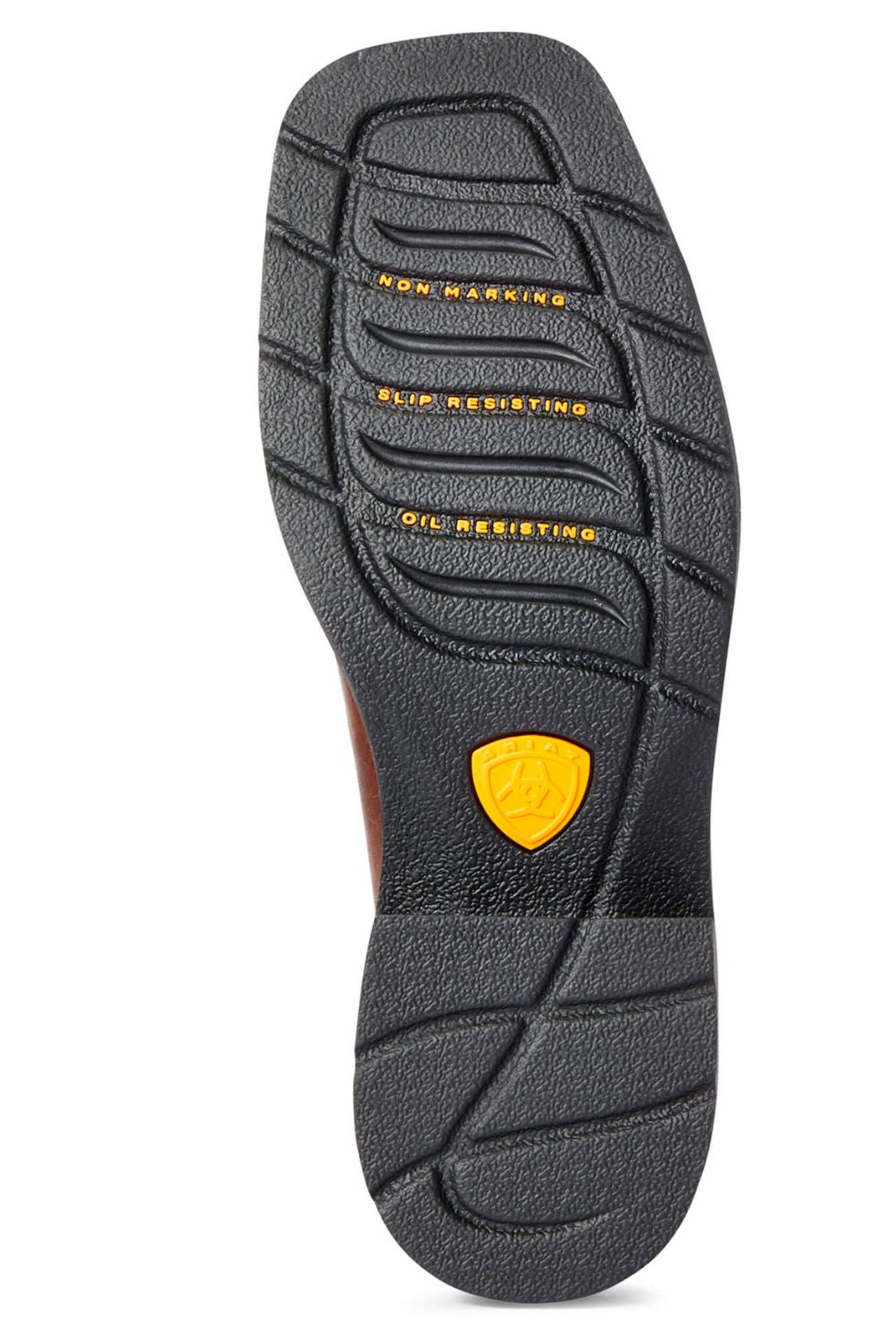 Ariat Womens Krista Steel Toe Leather Work Boot, Dark Tan/Fig