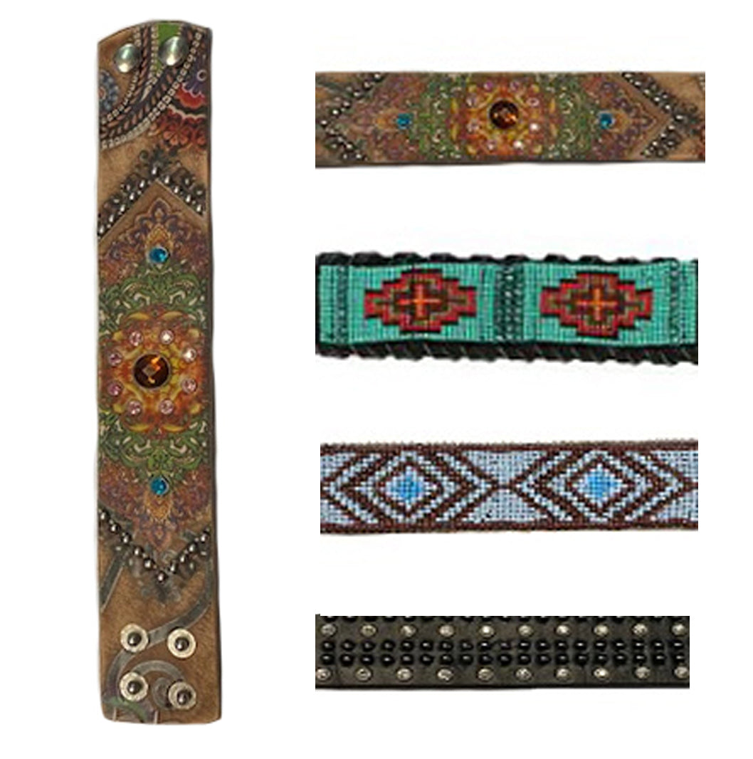 Blazin Roxx Jewelry Womens Leather Wrap Bracelet