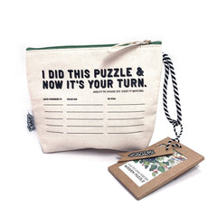 Trove I Go to Wooden Puzzle in Pass-It-On Pouch (Vintage Botanicals,250Pieces)