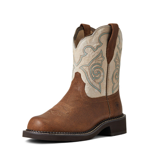 Ariat Womens Fatbaby Heritage Tess Leather Western Boot