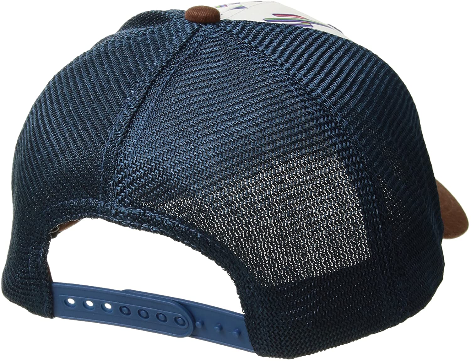 Ariat Womens Cactus Print Adjustable Snapback Hat (White/Blue, One Size)