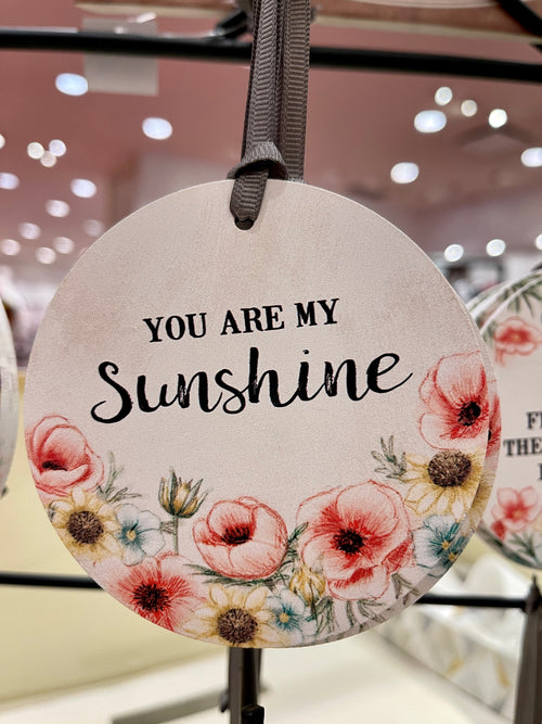 Carson Home Accents Ornament "You Are My Sunshine"