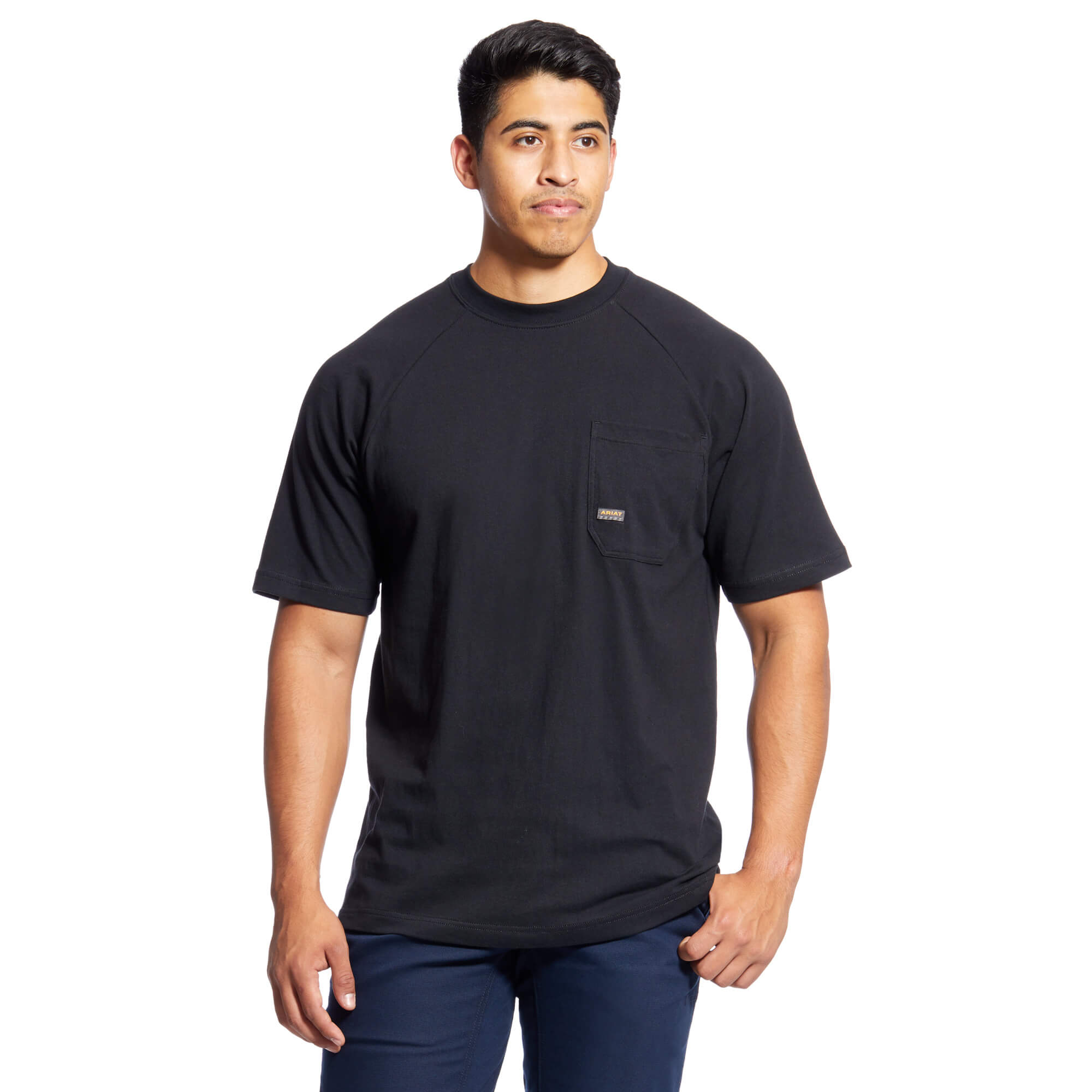 Ariat Mens Rebar Cotton Strong Short Sleeve T-Shirt