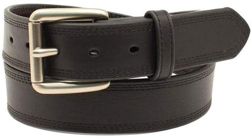 Ariat Mens Classic Leather Belt With Roller Buckle