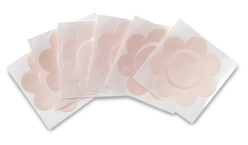 Fashion Essentials Adhesive Disposable Discrete Nipple Covers-3 pack (Nude)