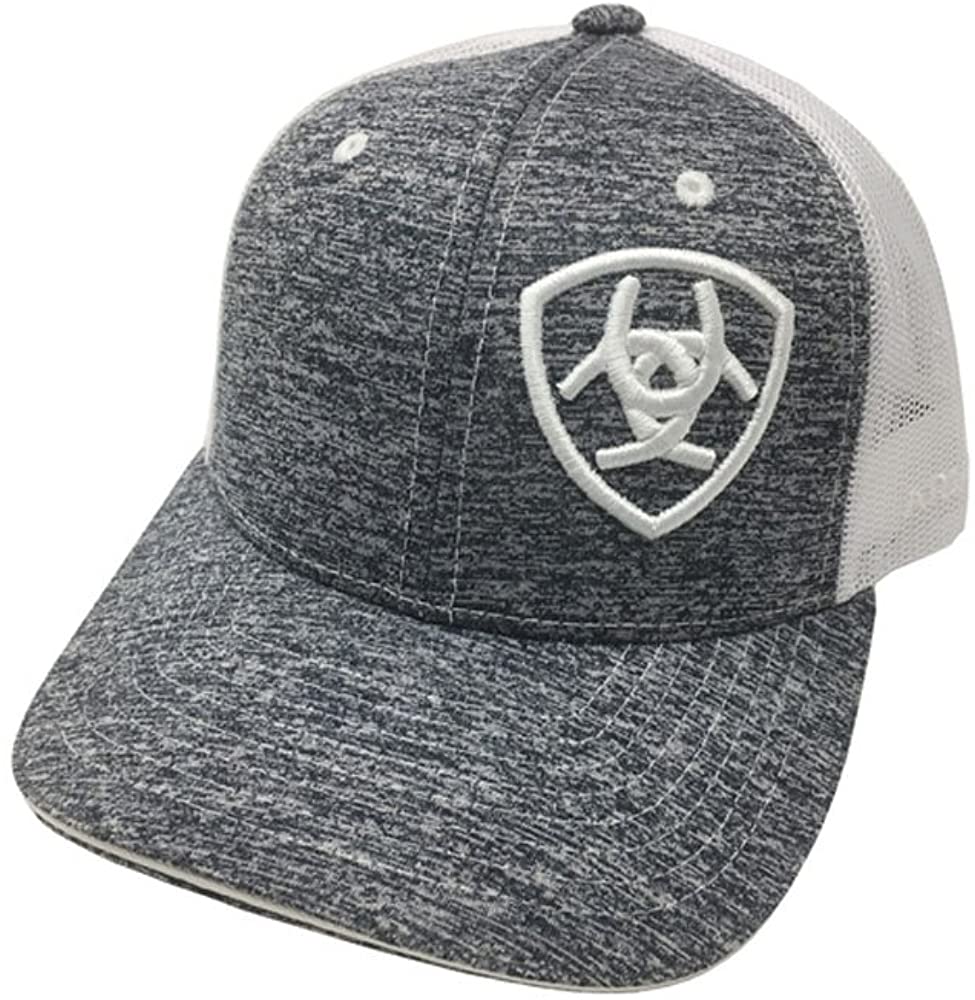 Ariat Youth Offset Shield Logo Adjustable Snapback Cap Hat