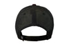 Ariat Mens Logo Adjustable Snapback Mesh Cap Hat (Denim White Stripe / Black)