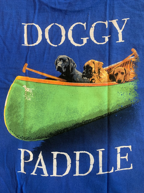American Fido Mens Doggy Paddle T-Shirt