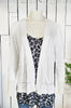 Loved + Adored Womens Open Cardigan Sweater