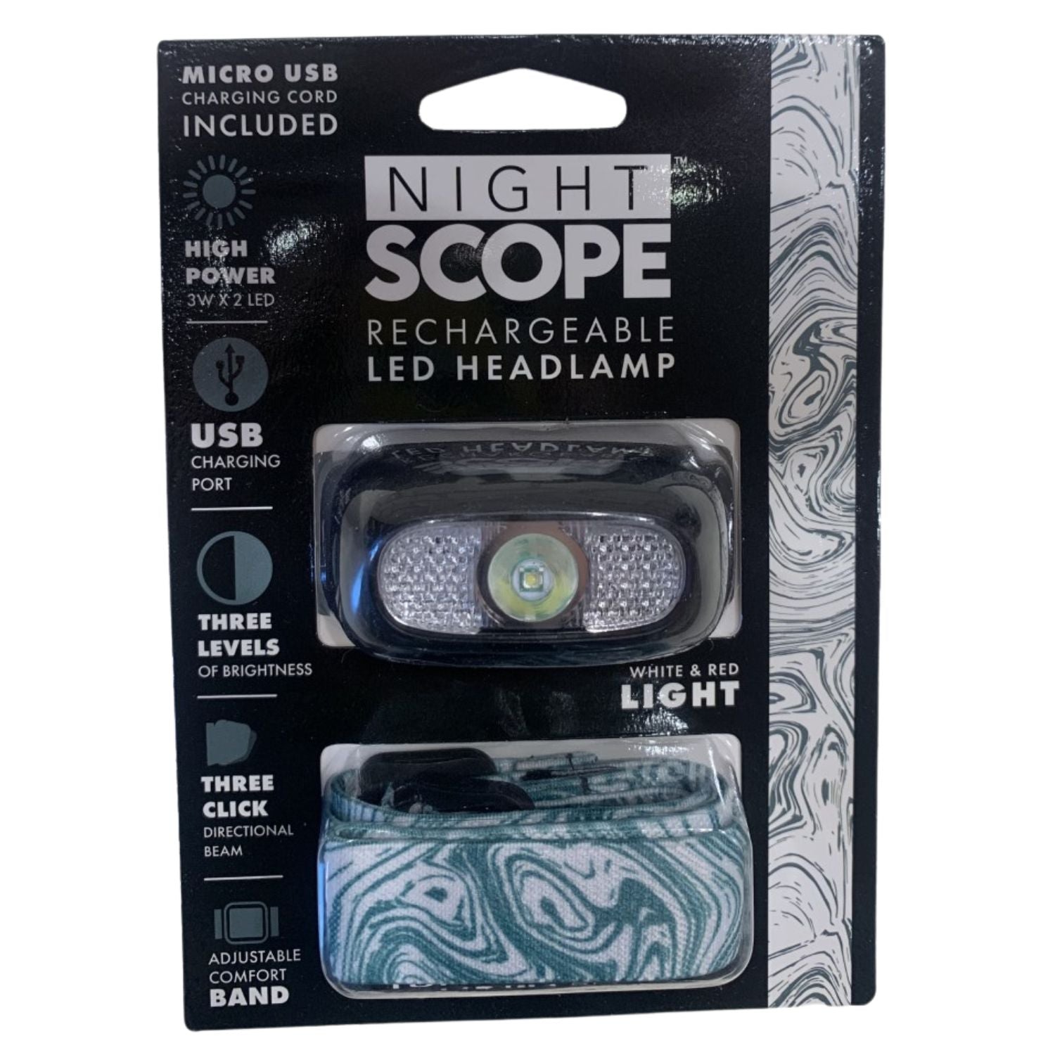 Night Scope Rechargeable High Power, Directional Head Lamp