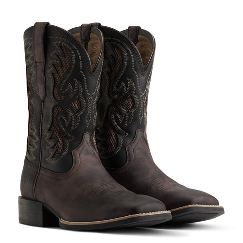 Ariat Mens Sport Fresco VentTEK Western Leather Boot