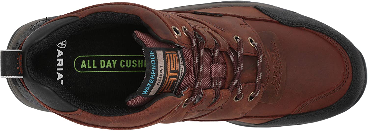 Ariat Mens Terrain Leather Waterproof Outdoor Hiking Boots