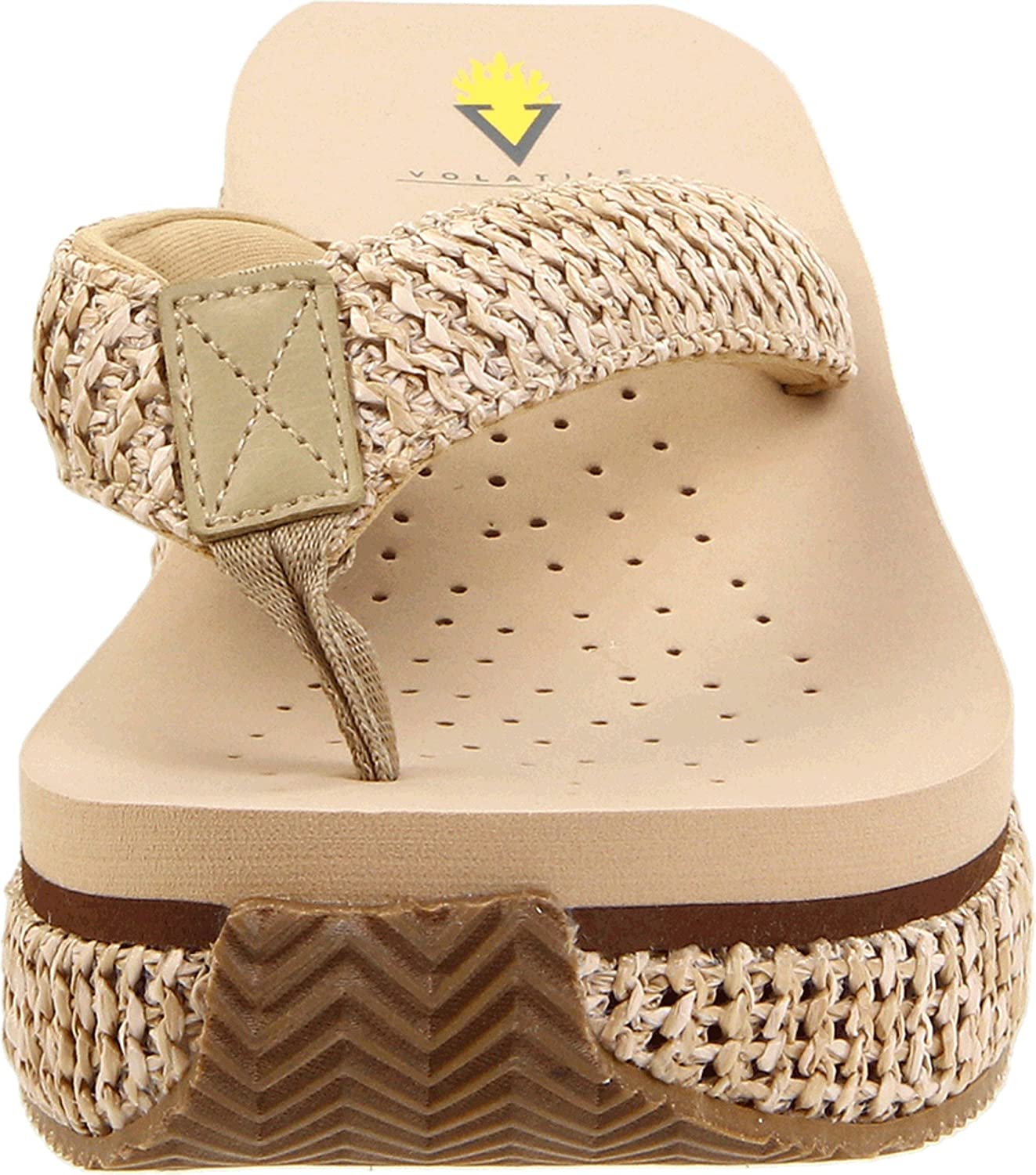 Volatile Women's Island Wedge Thong Sandal