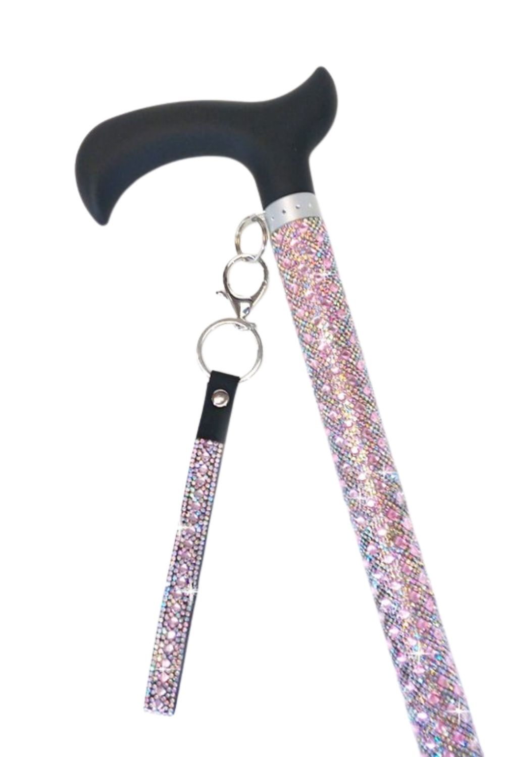 Jacqueline Kent Royal Ice Cane Adjustable Aluminum Crystal Cane