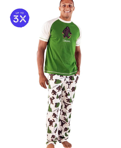 Lazy One Unisex Cotton Loungewear Pajama Shorts, Bass