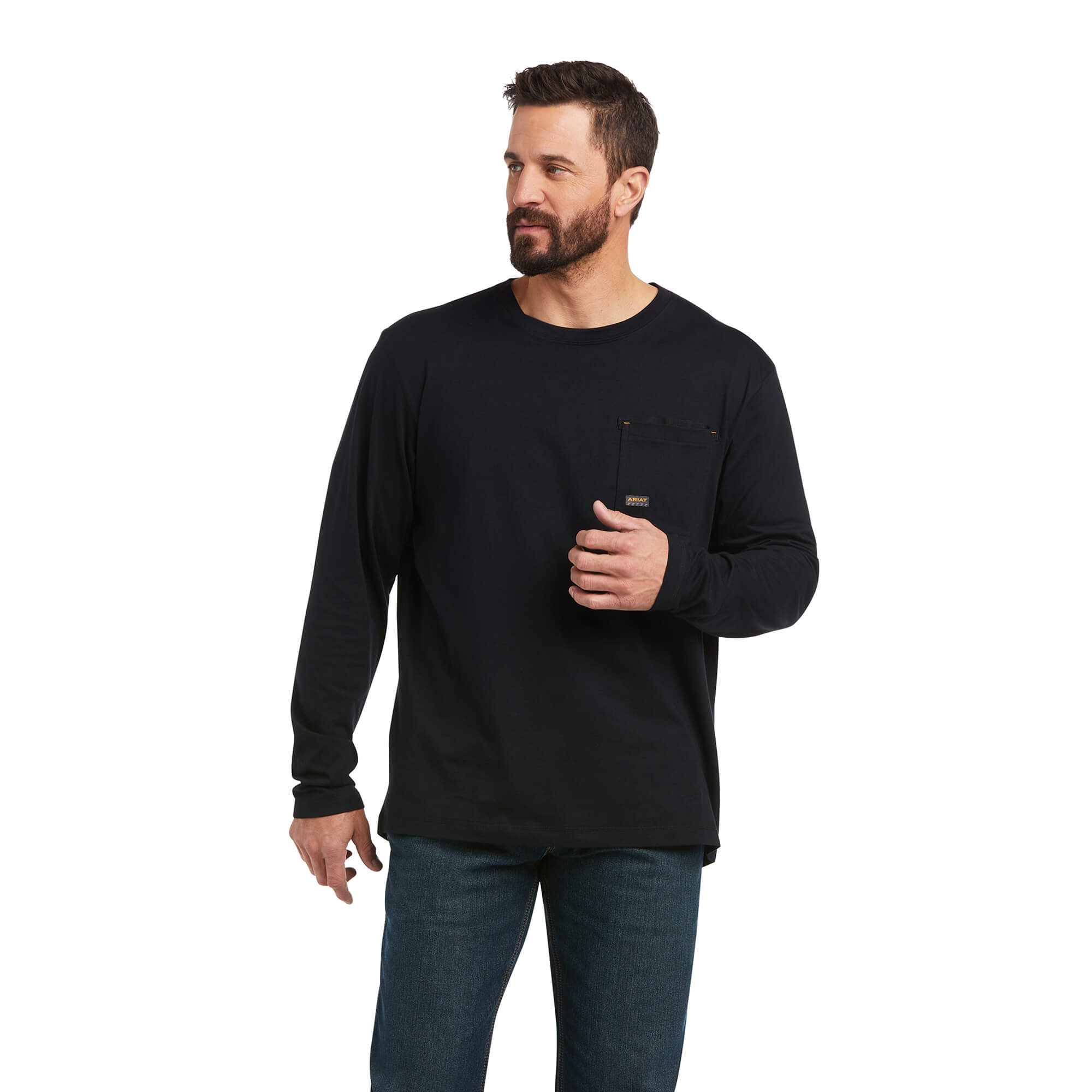 Ariat Men's Rebar Workman Full Coverage Long Sleeve T-Shirt