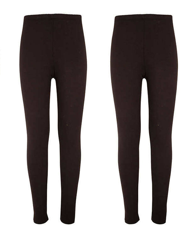 Vigoss Girls 2 Pack Soft Cotton Leggings