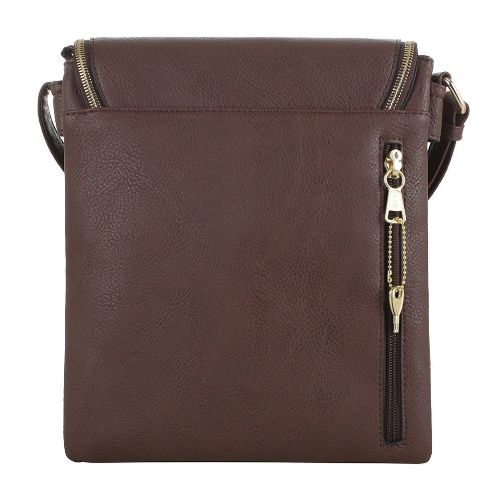 Jessie James Cheyanne Concealed Carry Crossbody Bag with Lock and Key