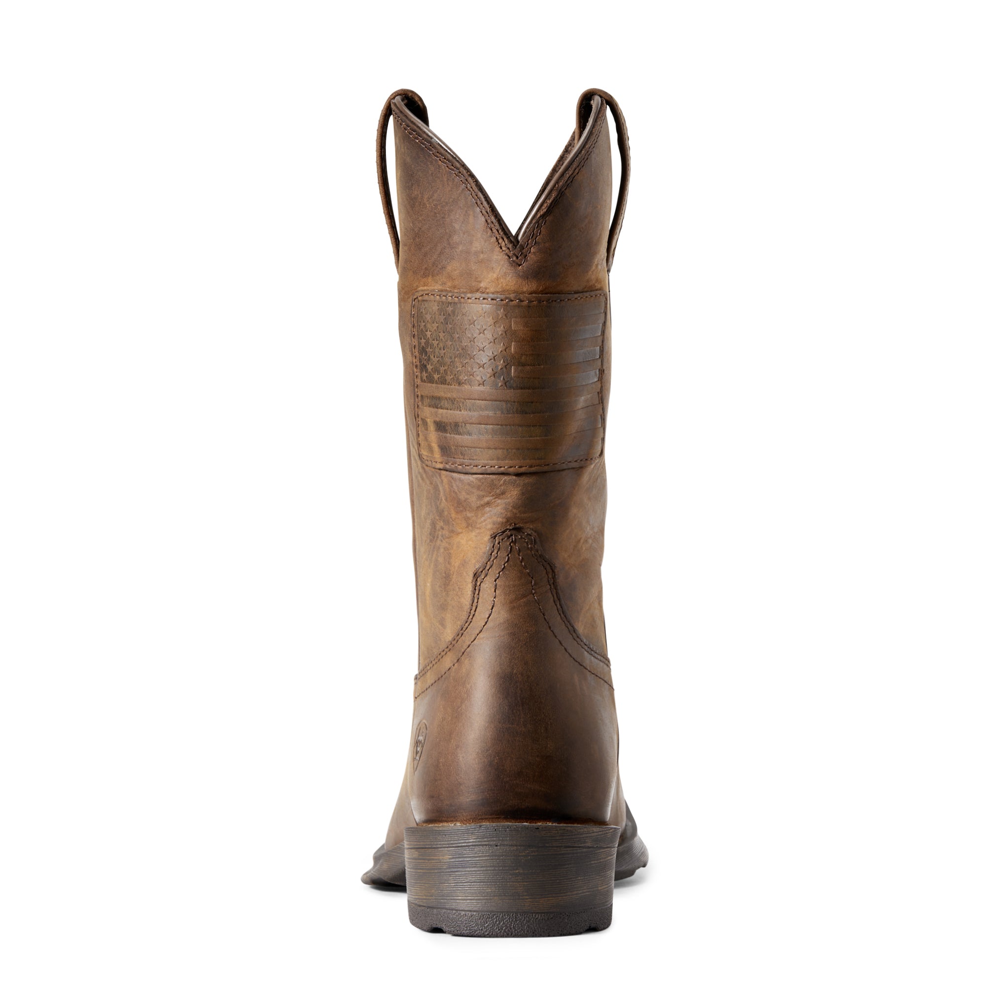 Ariat Mens Rambler Patriot Leather Western Boots