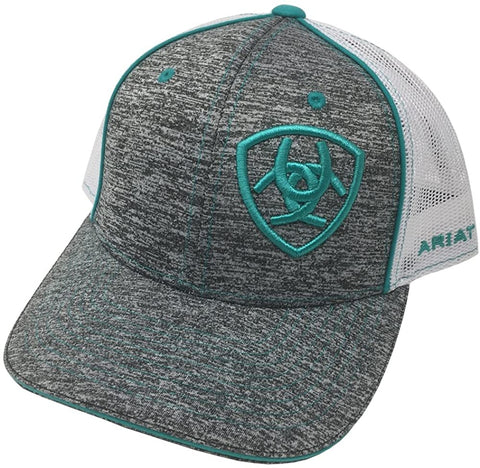 Ariat Youth Offset Shield Logo Adjustable Snapback Cap Hat