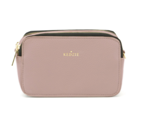 Kedzie Modernist Vegan Leather Crossbody Purse