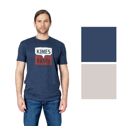 Kimes Ranch Mens Short Sleeve Circular Repeat Tee T-Shirt