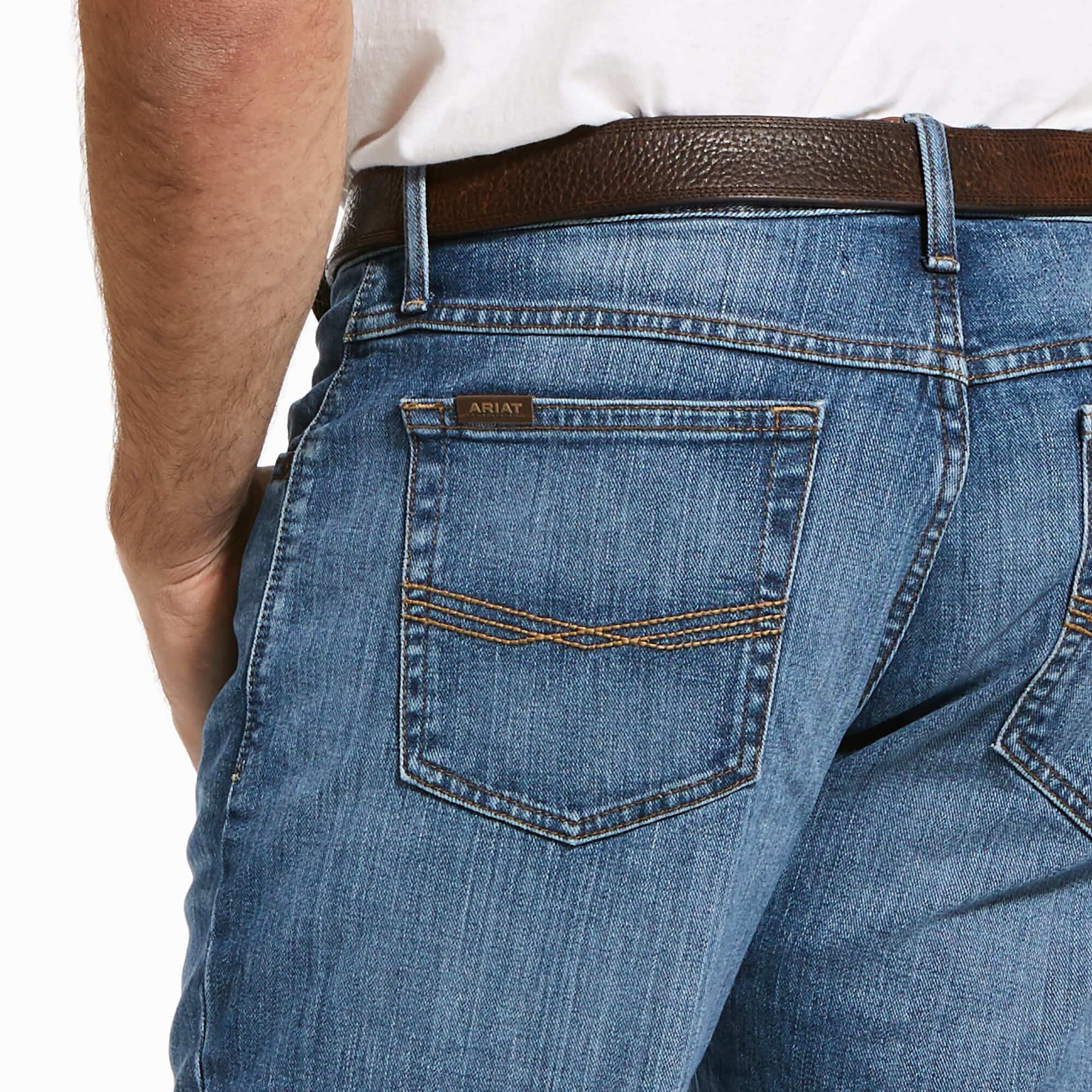 Ariat Mens M2 Relaxed Stretch Legacy Boot Cut Jeans