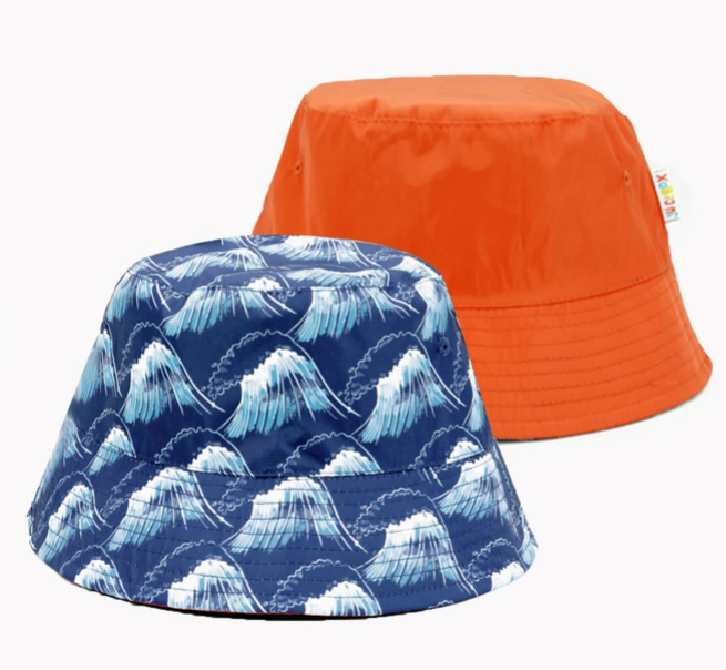 Juice Box Reversible UV Protected Bucket Hat Boys or Girls