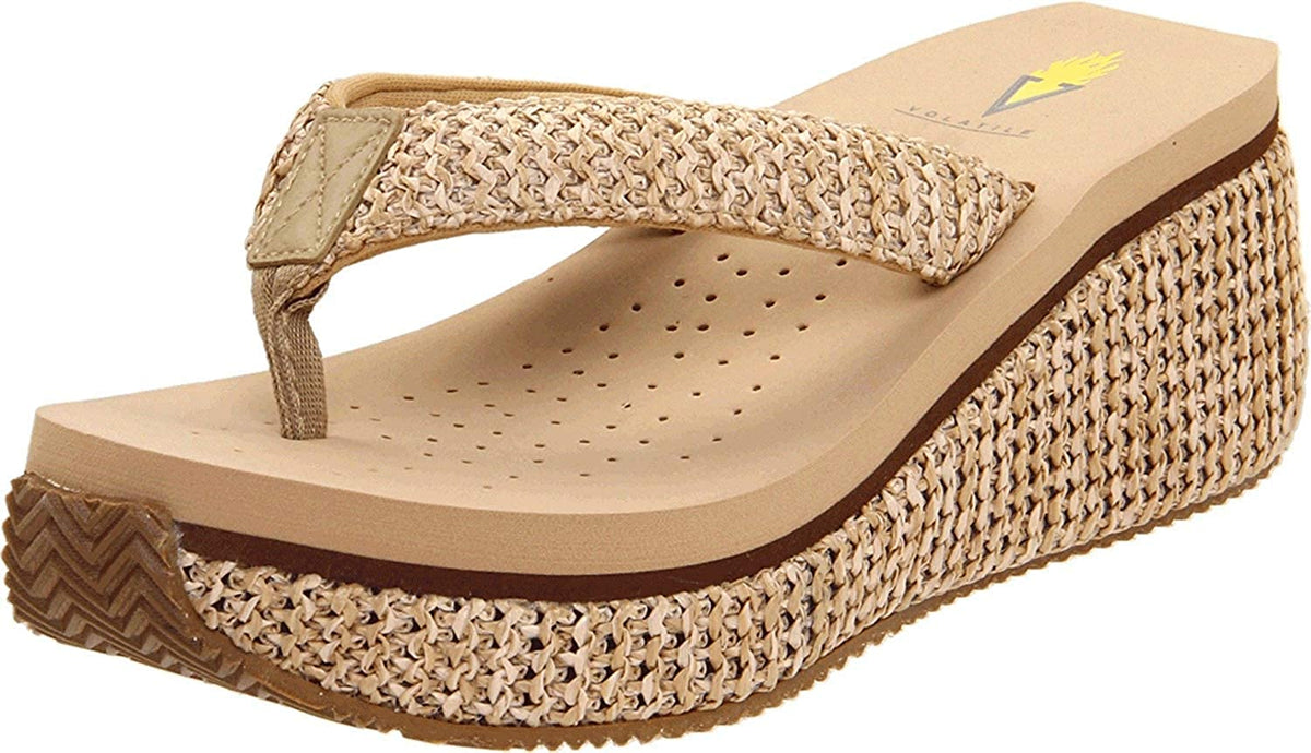 Volatile Women's Island Wedge Thong Sandal – Shop Munki