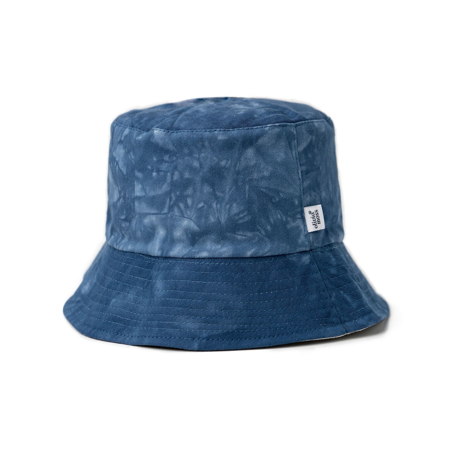 Olivia Moss High Tied Reversible Bucket Hat Open Stock