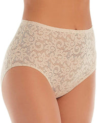TC Fine Intimates Womens All Over Lace Brief Panty