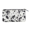 Myra Bag Womens Floral Tooled Leather Hair On Felicitation Wallet Clutch