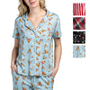 Hello Mello Womens Holiday Edition Pajama Top