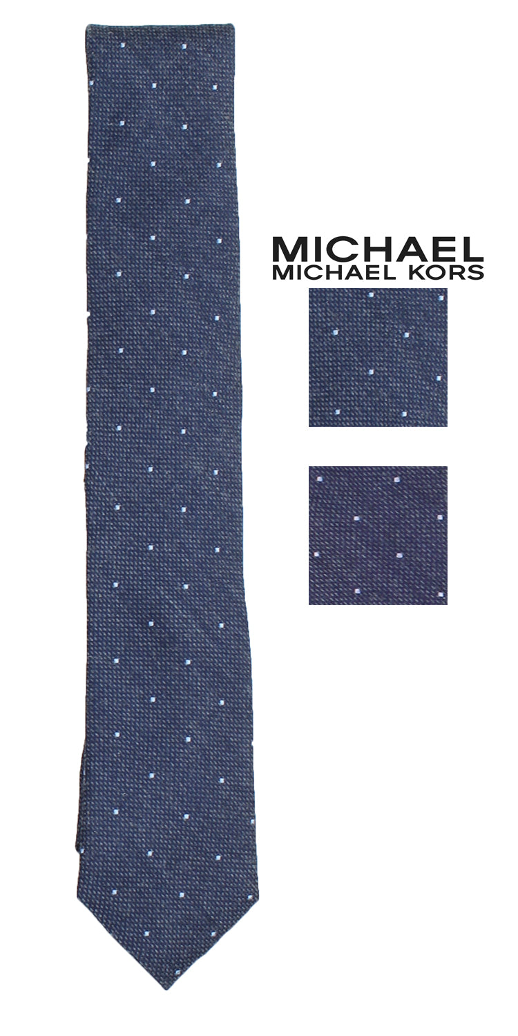 Michael Kors Mens Premium Dots Necktie