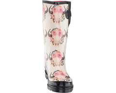 Blazin Roxx Womens Danielle Patterned Rain Boots