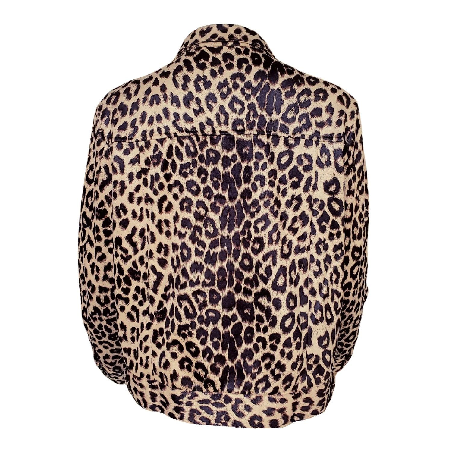 Vocal Womens Long Sleeve Animal Print Jacket