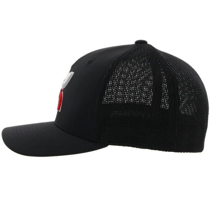Hooey Mens Boquillas 5 Panel Flexfit Patch Hats