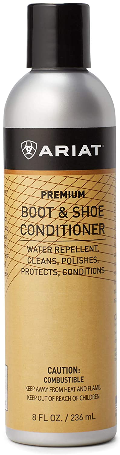 Ariat Premium Boot and Shoe Conditioner (Plastic Bottle, 8 Ounces)