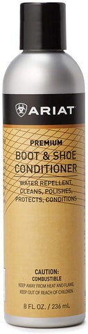 Ariat Premium Boot and Shoe Conditioner (Plastic Bottle, 8 Ounces)