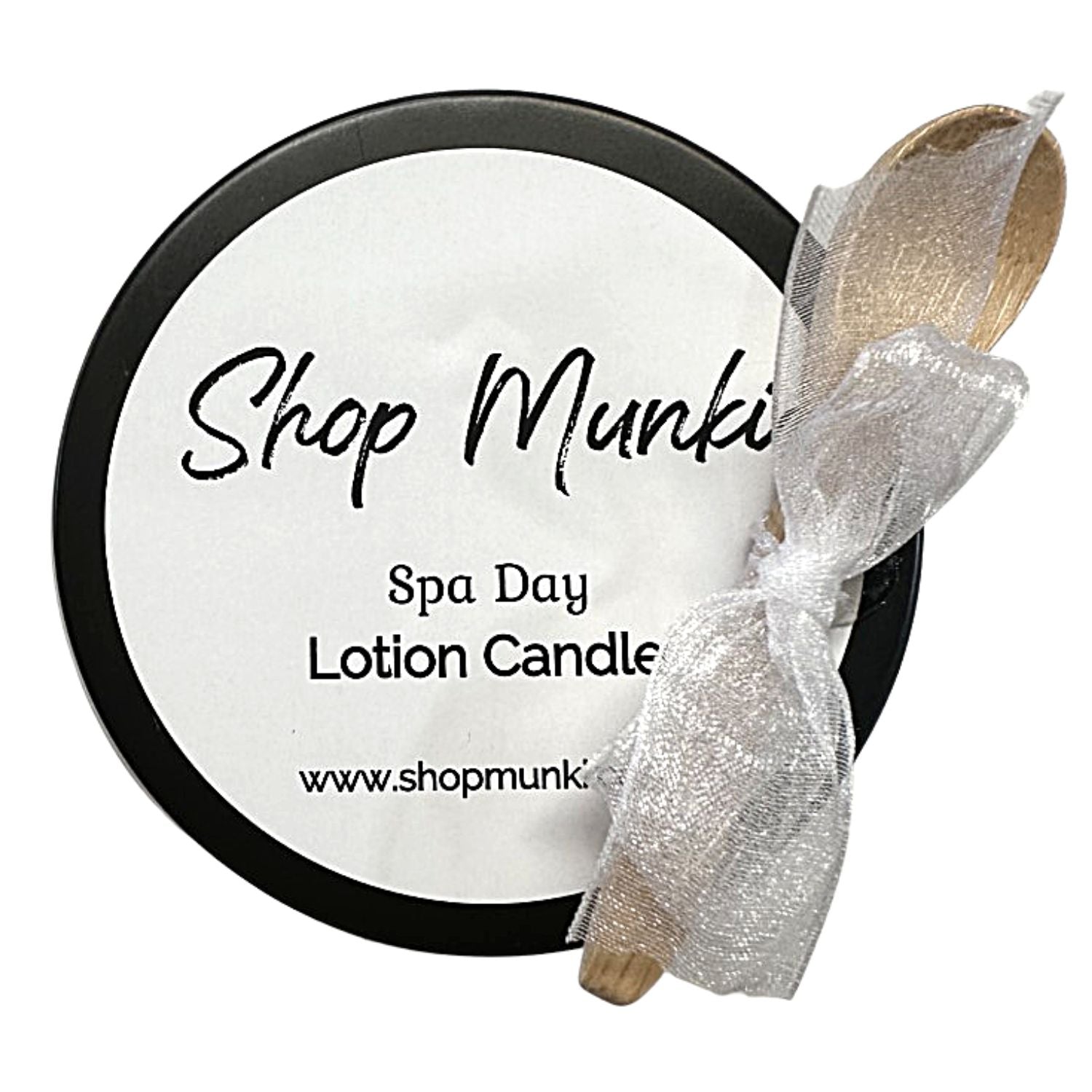 Shop Munki 8oz Shea Butter and Soy Wax Lotion Candles