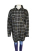 YMI Jeans Womens Button Down Long Sleeve Plaid Shacket