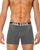 PGA Tour Men’s Ultra Comfort Underwear 2 Pack Nylon Boxer Brief With Mesh