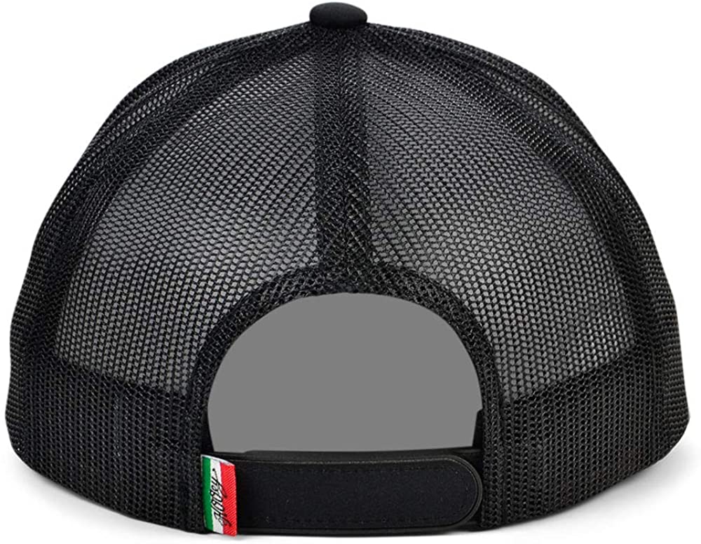 Hooey Mens Boquillas Adjustable Snapback Mesh Back Trucker Hat, Black