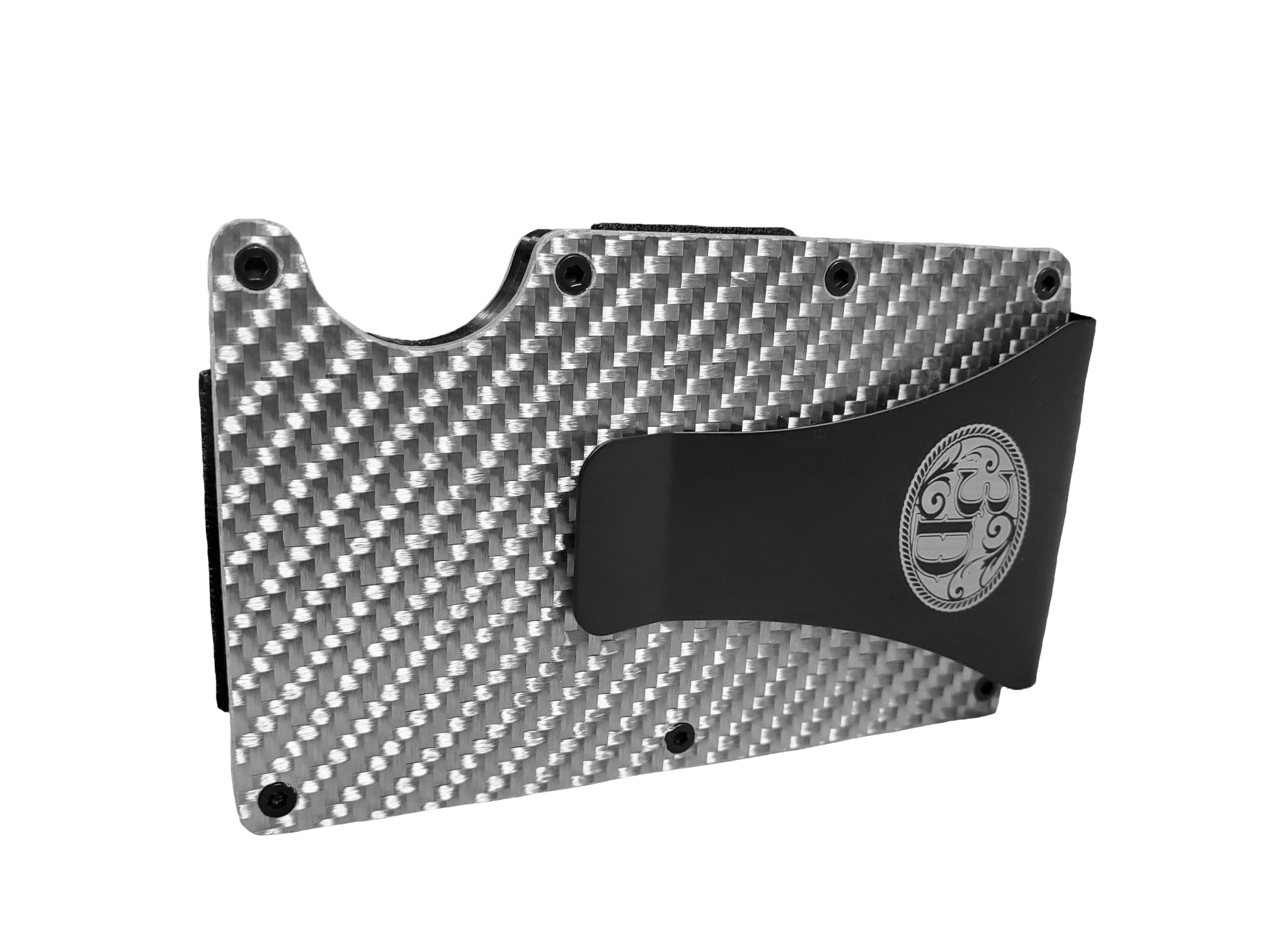 3D Belt Co Carbon Fiber Card Holder Money Clip Utility Wallet