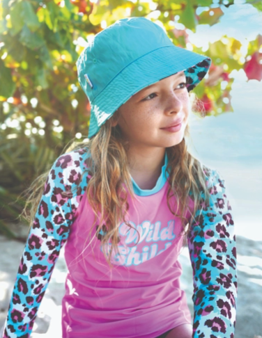 Juice Box Reversible UV Protected Bucket Hat Boys or Girls