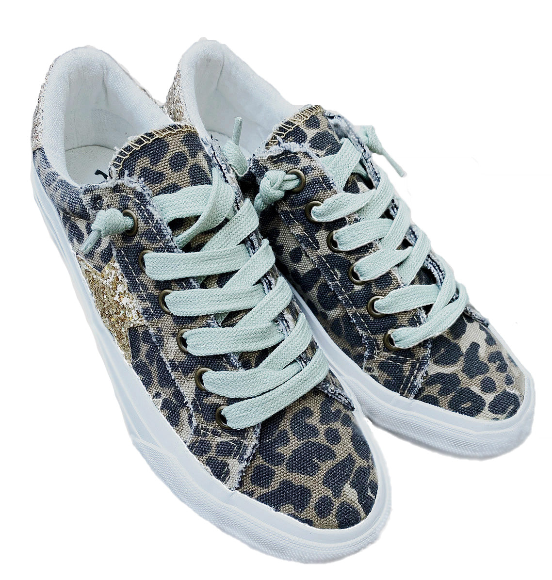 Gypsy Jazz Womens Cosmic 2 Glitter Star Fashion Sneaker