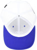 Ariat Mens Richardson 112 Adjustable Snapback Trucker Hat (Blue/White)