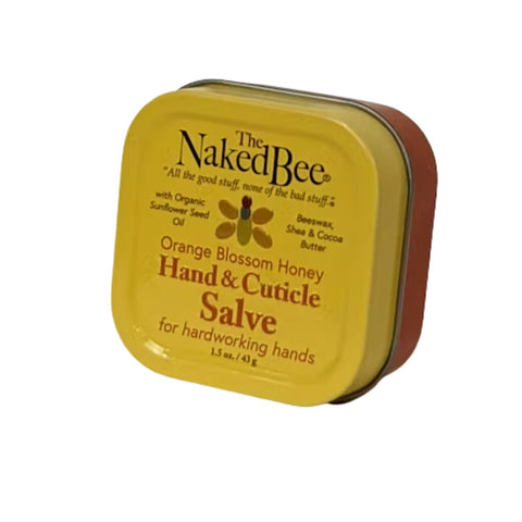Naked Bee Orange Blossom Honey Hand and Cuticle Salve, 1.5 oz