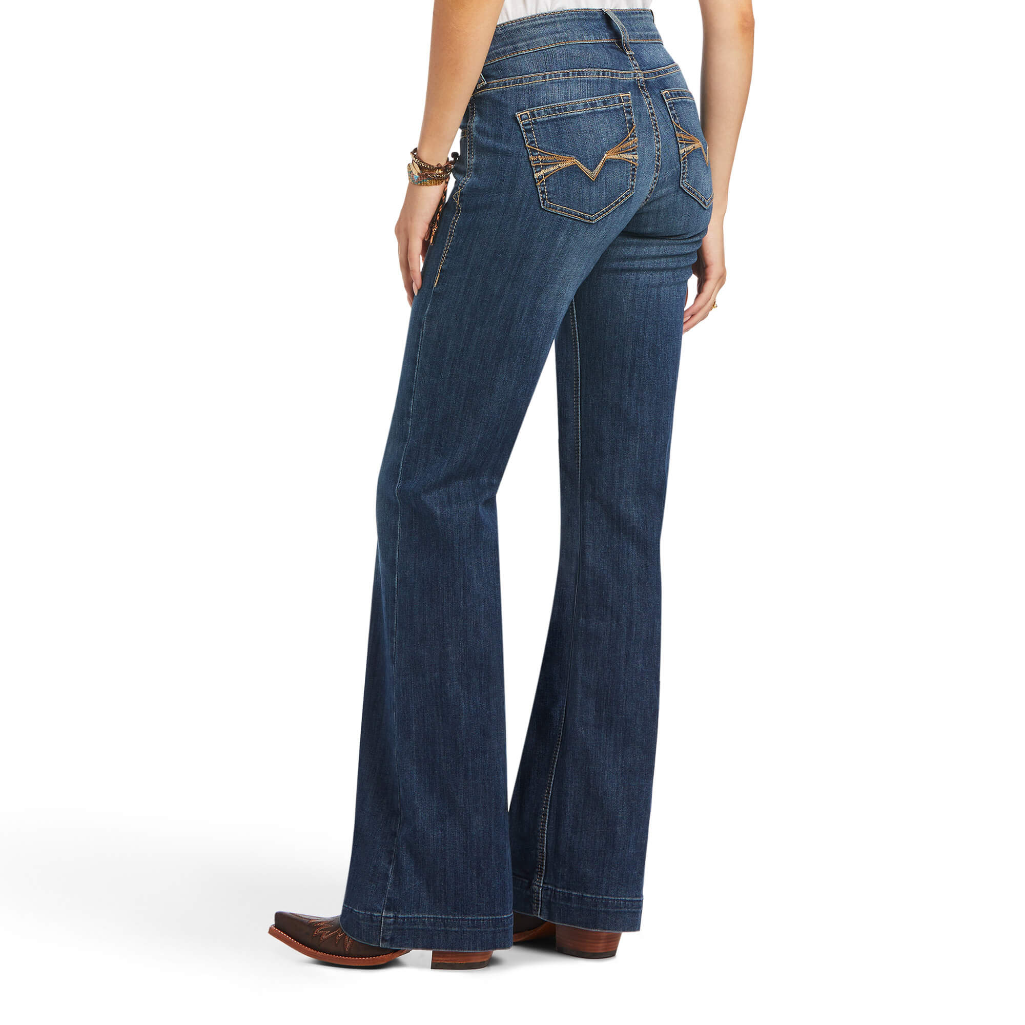 Ariat Womens Trouser Perfect Rise Alana Wide Leg Jeans